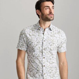 UNTUCKit Stretch Cotton Short-Sleeve Wright Shirt